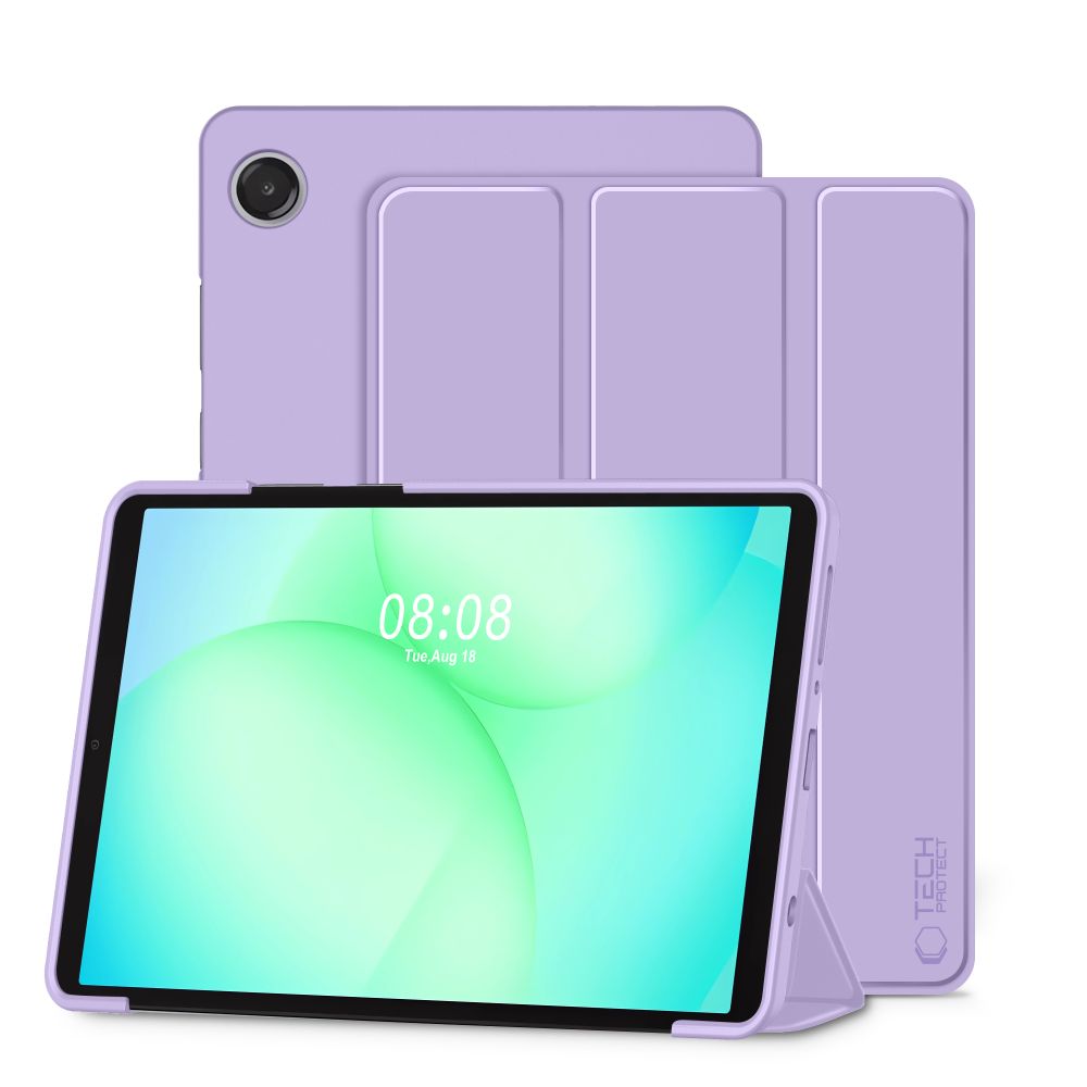 TechProtect SmartCase dėklas Galaxy Tab A9/A11 8.7 – violetinis -- Samsung Galaxy Tab A9