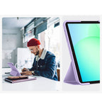 TechProtect SmartCase dėklas Galaxy Tab A9/A11 8.7 – violetinis -- Samsung Galaxy Tab A9