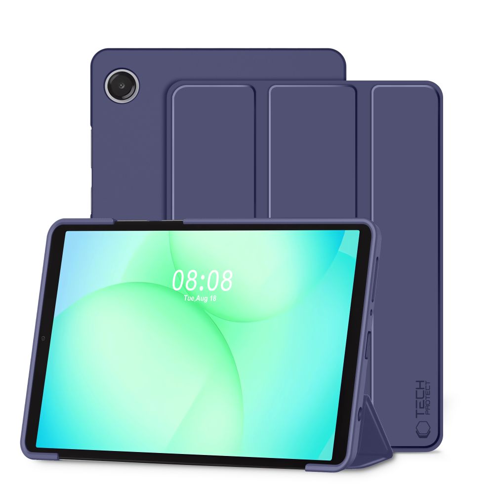 TechProtect SmartCase dėklas Galaxy Tab A9/A11 8.7 – mėlynas -- Samsung Galaxy Tab A9