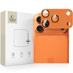Tech-Protect Camfull Fit+ kameros stiklas iPhone 17 Pro – oranžinis -- iPhone 17 Pro