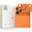 Tech-Protect Camfull Fit+ kameros stiklas iPhone 17 Pro – oranžinis -- iPhone 17 Pro