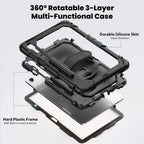 Tech-Protect Solid dėklas Galaxy Tab S11 11.0 – juodas -- Samsung Galaxy Tab S11