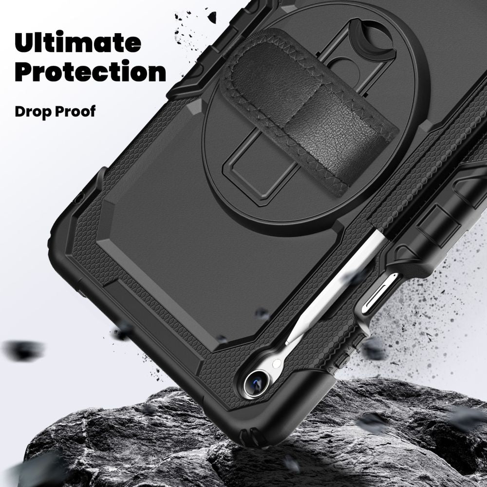 Tech-Protect Solid dėklas Galaxy Tab S11 11.0 – juodas -- Samsung Galaxy Tab S11