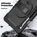 Tech-Protect Solid dėklas Galaxy Tab S11 11.0 – juodas -- Samsung Galaxy Tab S11