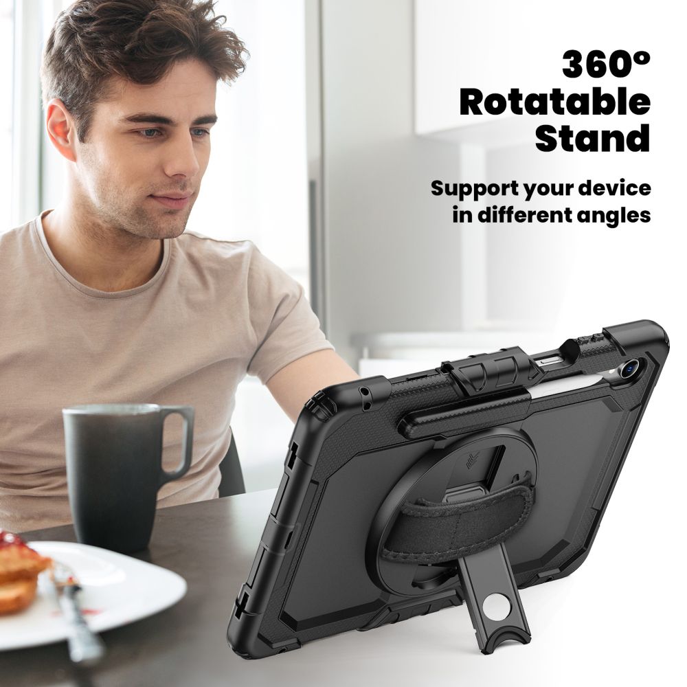 Tech-Protect Solid dėklas Galaxy Tab S11 11.0 – juodas -- Samsung Galaxy Tab S11