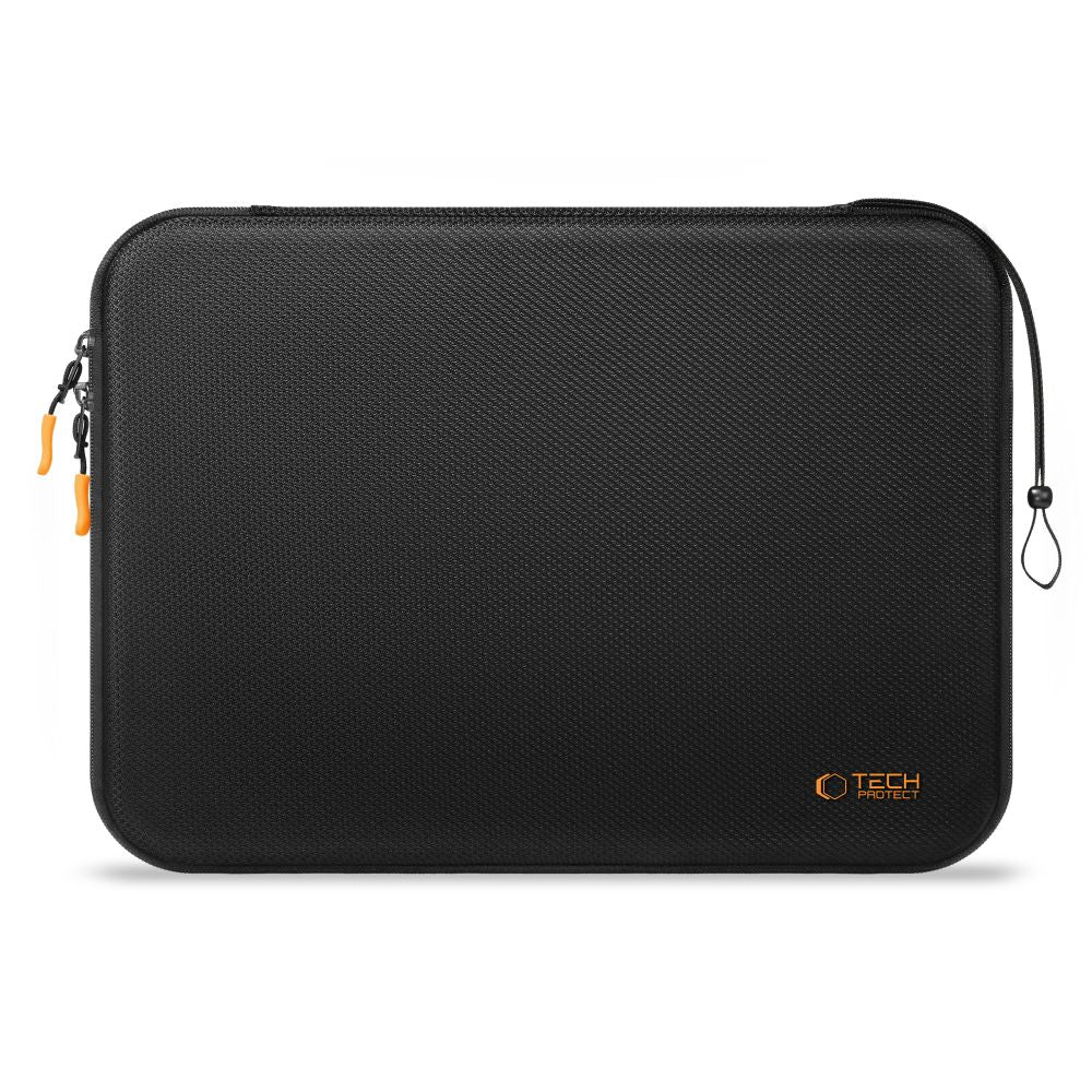 Tech-Protect Hardpouch dėklas 15–16" – juoda/oranžinė -- Others