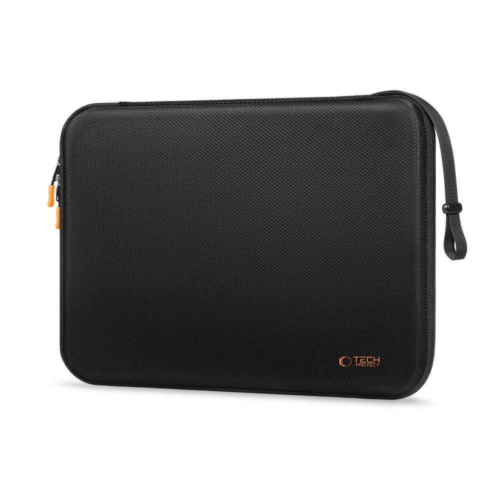 Tech-Protect Hardpouch dėklas 15–16" – juoda/oranžinė -- Others