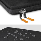 Tech-Protect Hardpouch dėklas 15–16" – juoda/oranžinė -- Others