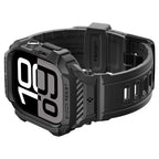 „Spigen Rugged Armor Pro“ dirželis, skirtas Apple Watch 42 mm – juodas