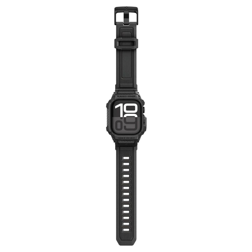 „Spigen Rugged Armor Pro“ dirželis, skirtas Apple Watch 42 mm – juodas