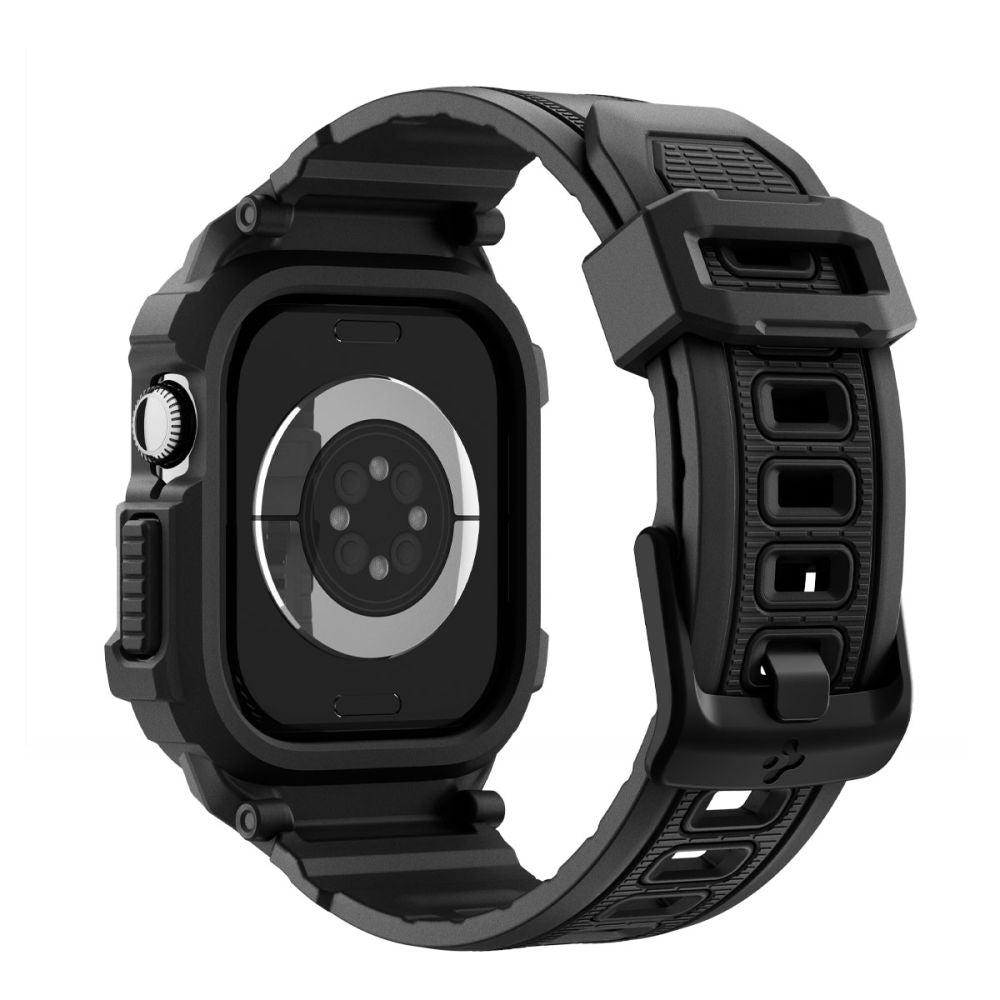 „Spigen Rugged Armor Pro“ dirželis, skirtas Apple Watch 42 mm – juodas