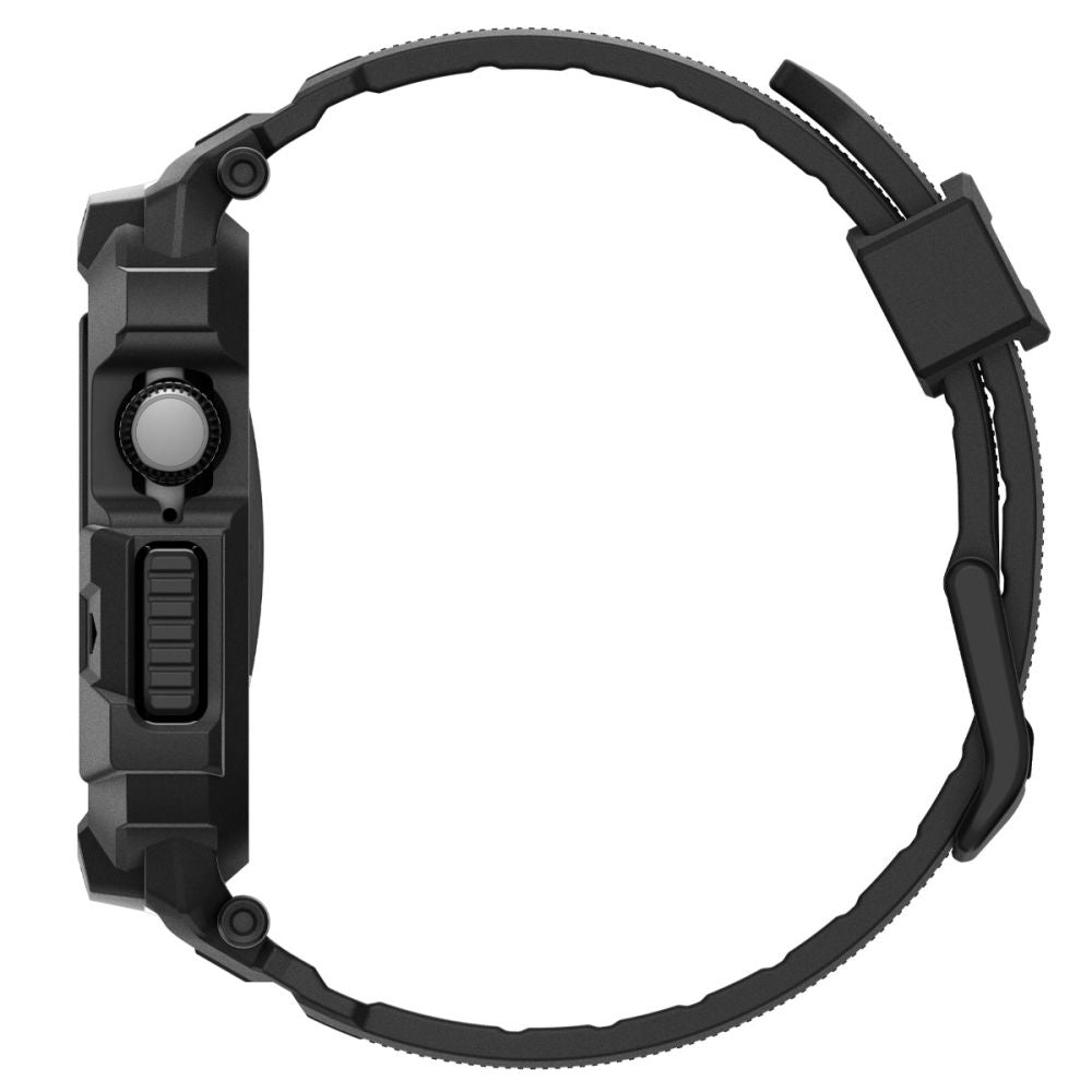 „Spigen Rugged Armor Pro“ dirželis, skirtas Apple Watch 42 mm – juodas