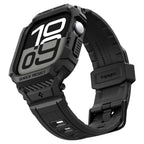 „Spigen Rugged Armor Pro“ dirželis, skirtas Apple Watch 42 mm – juodas