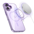 Tech-Protect MagMat MagSafe dėklas iPhone 17 – skaidriai violetinis -- iPhone 17