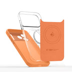 Tech-Protect Uniq MagSafe dėklas iPhone 17 Pro – oranžinis -- iPhone 17 Pro