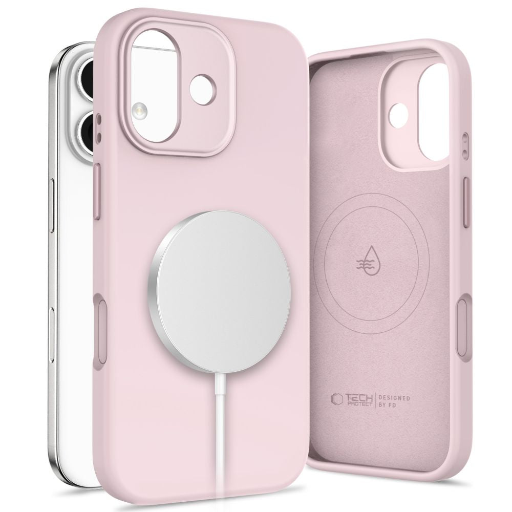 Tech-Protect Uniq MagSafe dėklas iPhone 17 – rožinis -- iPhone 17