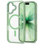 Tech-Protect MagMat MagSafe Dėklas, skirtas iPhone 17 - Transparent Green -- iPhone 17