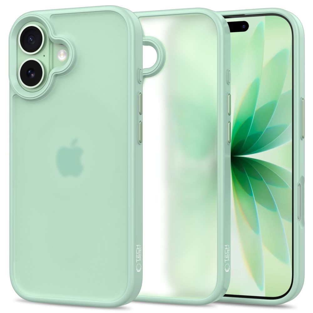 Tech-Protect MagMat dėklas iPhone 17 – žalias -- iPhone 17