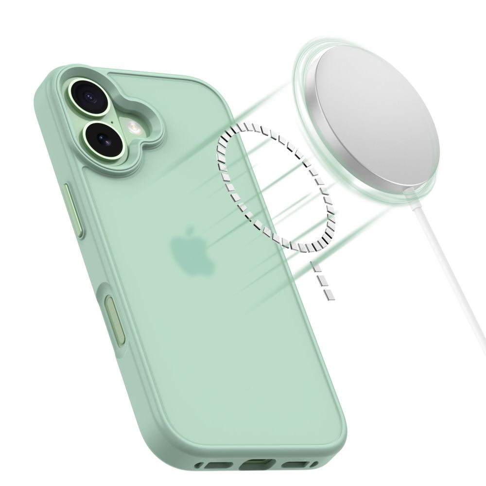 Tech-Protect MagMat dėklas iPhone 17 – žalias -- iPhone 17