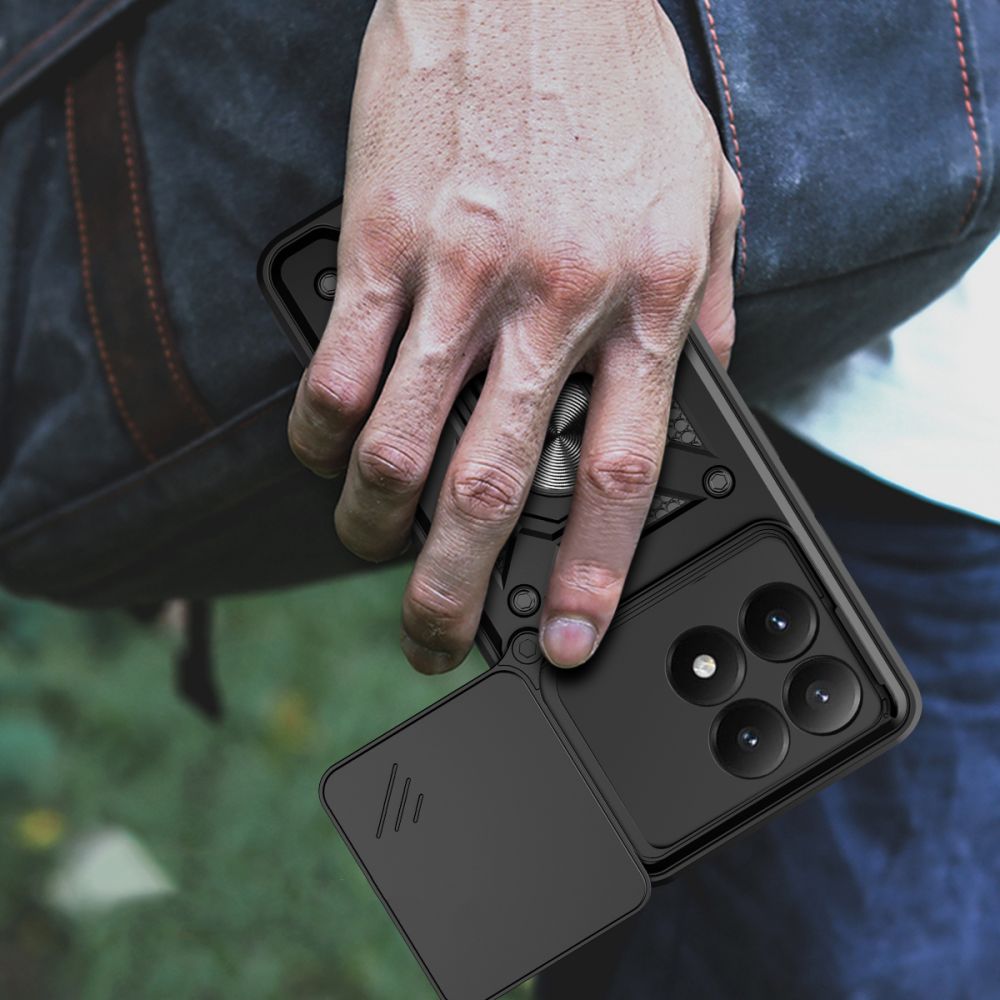 Tech-Protect CamShield Pro dėklas Xiaomi 15T – juodas -- Xiaomi 15T