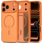 Tech-Protect BasicMag MagSafe dėklas iPhone 17 Pro Max – oranžinis -- iPhone 17 Pro Max