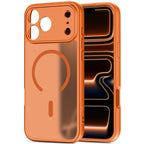 Tech-Protect BasicMag MagSafe dėklas iPhone 17 Pro Max – oranžinis -- iPhone 17 Pro Max
