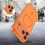 Tech-Protect BasicMag MagSafe dėklas iPhone 17 Pro Max – oranžinis -- iPhone 17 Pro Max
