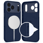 Tech-Protect Uniq MagSafe dėklas iPhone 17 Pro Max – tamsiai mėlynas -- iPhone 17 Pro Max