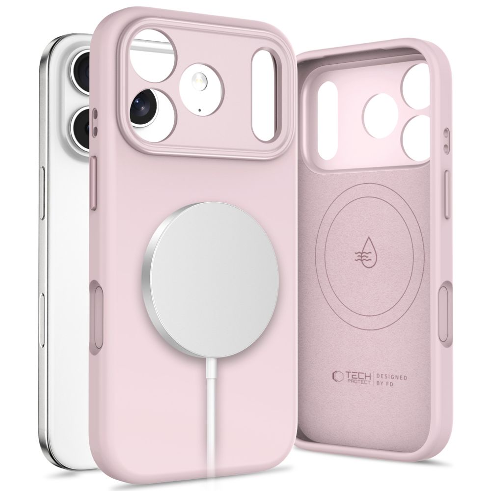 Tech-Protect Uniq MagSafe dėklas iPhone 17 Pro Max – rožinis -- iPhone 17 Pro Max
