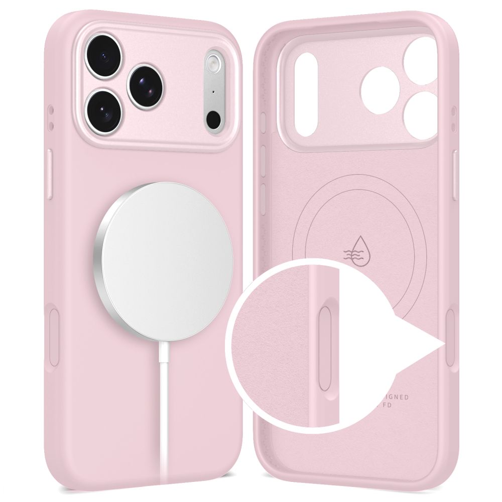 Tech-Protect Uniq MagSafe dėklas iPhone 17 Pro Max – rožinis -- iPhone 17 Pro Max
