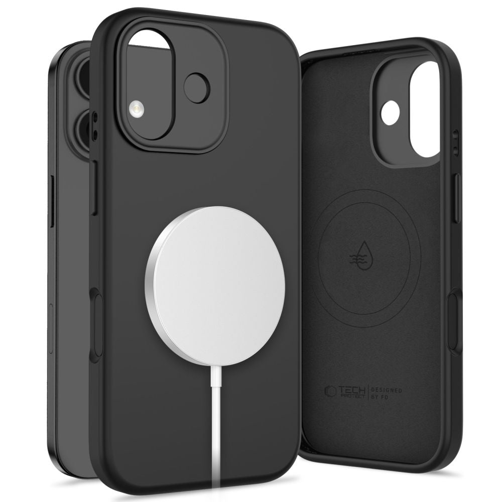Tech-Protect Uniq MagSafe dėklas iPhone 17 – juodas -- iPhone 17