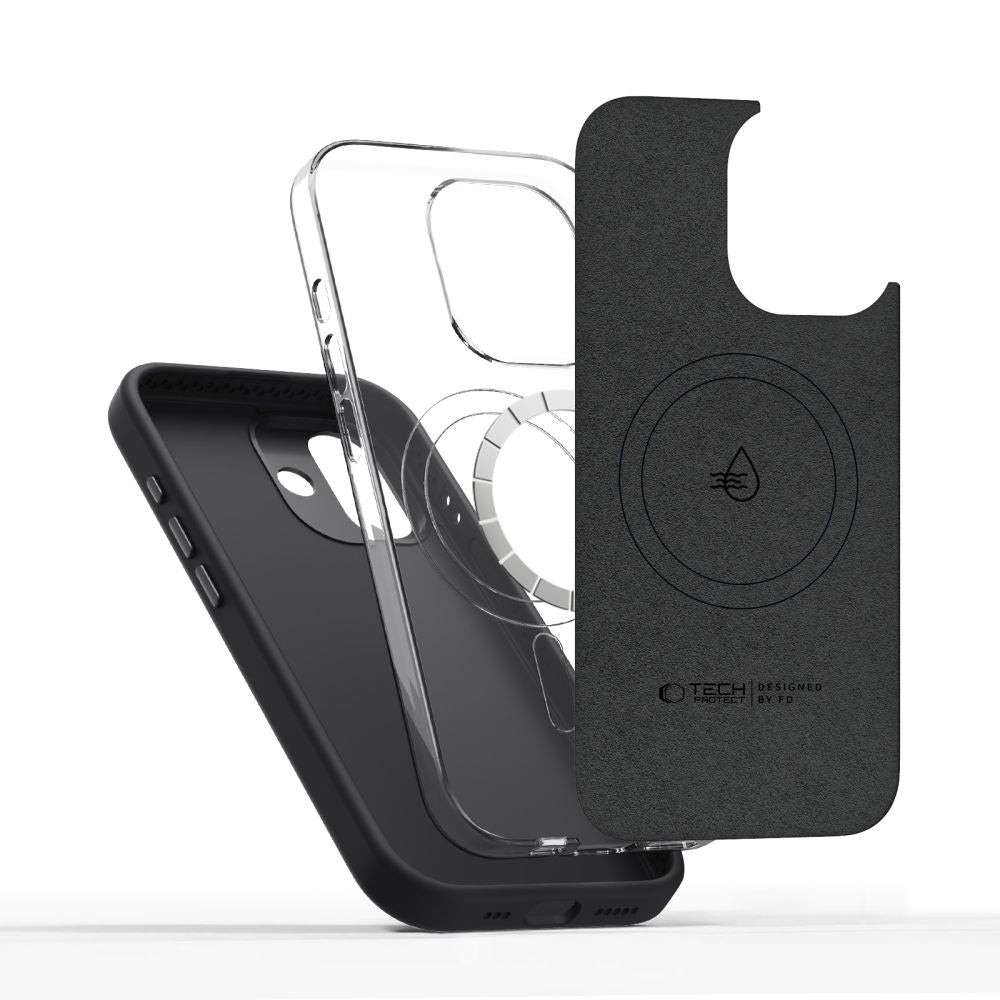 Tech-Protect Uniq MagSafe dėklas iPhone 17 – juodas -- iPhone 17