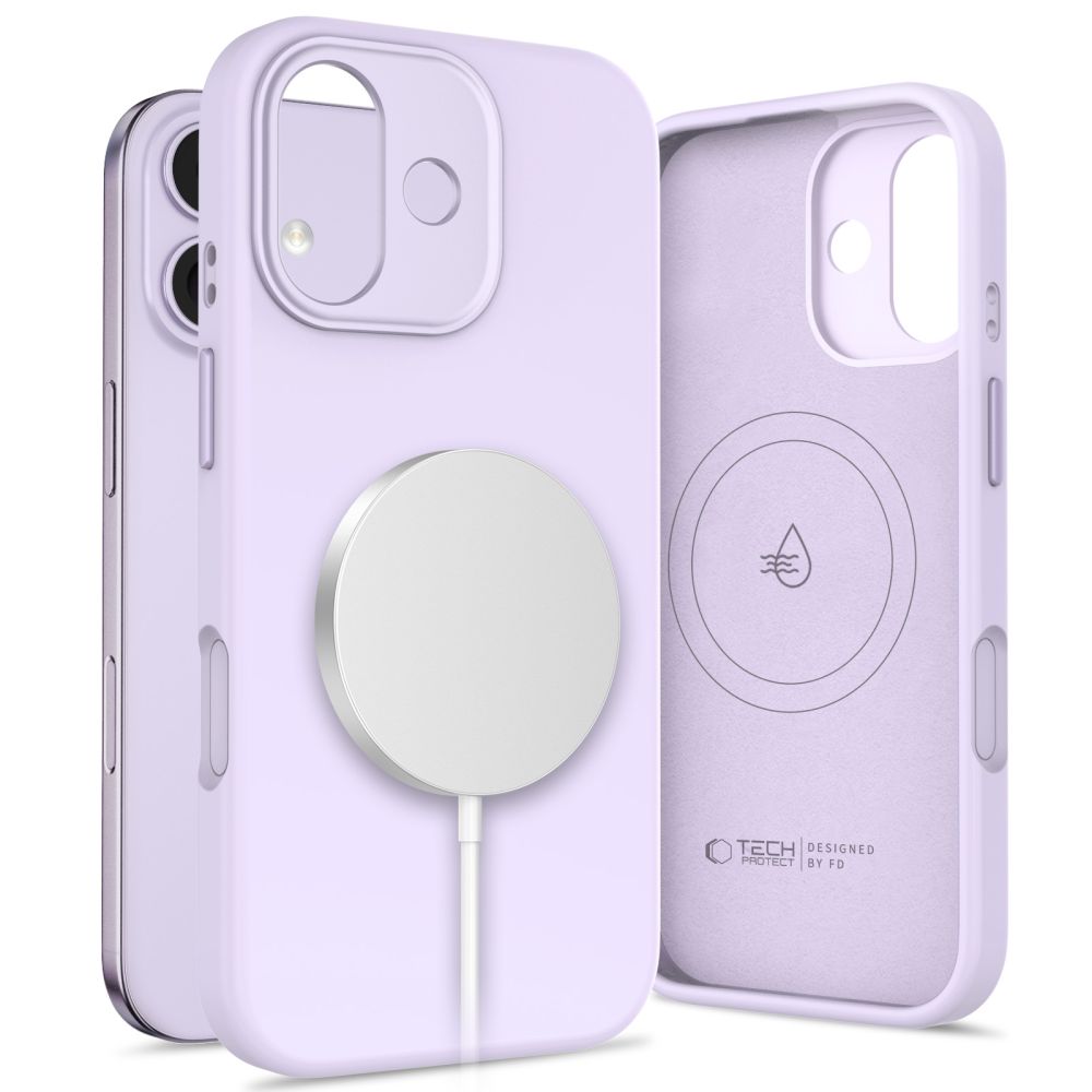 Tech-Protect Uniq MagSafe dėklas iPhone 17 – violetinis -- iPhone 17