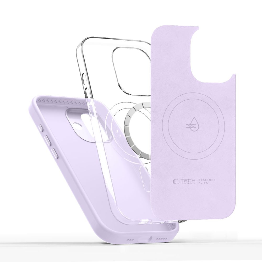 Tech-Protect Uniq MagSafe dėklas iPhone 17 – violetinis -- iPhone 17