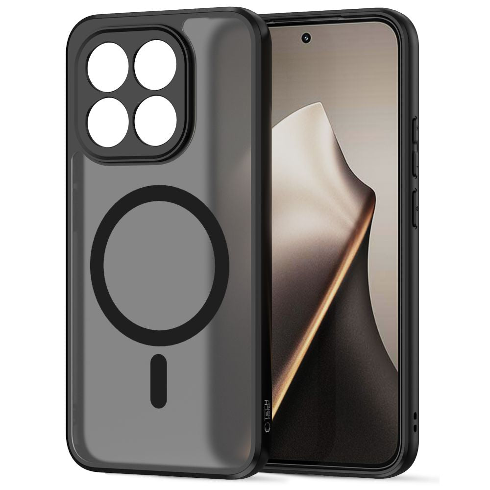 Tech-Protect MagMat MagSafe dėklas Xiaomi 15T – juodas -- Xiaomi 15T