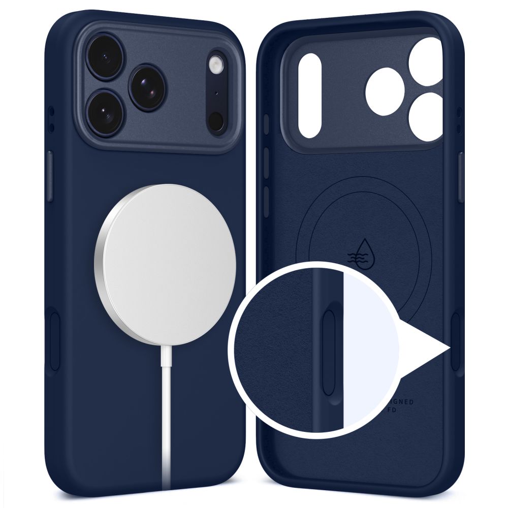 Tech-Protect Uniq MagSafe dėklas iPhone 17 Pro – tamsiai mėlynas -- iPhone 17 Pro