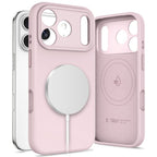 Tech-Protect Uniq MagSafe dėklas, skirtas iPhone 17 Pro - pink -- iPhone 17 Pro