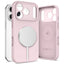 Tech-Protect Uniq MagSafe dėklas, skirtas iPhone 17 Pro - pink -- iPhone 17 Pro