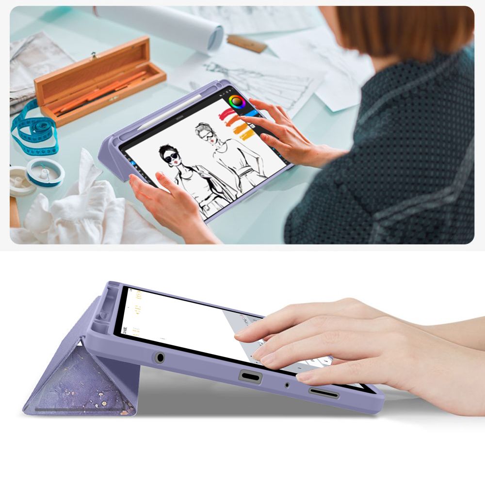 Tech-Protect SC Pen Hybrid dėklas Tab A9+/A11+ – margas -- Samsung Galaxy Tab A9+