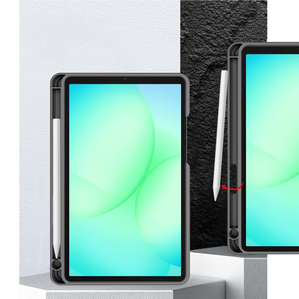 Tech-Protect SC Pen Canvas dėklas Galaxy Tab A9/A11 8.7 – pilkas