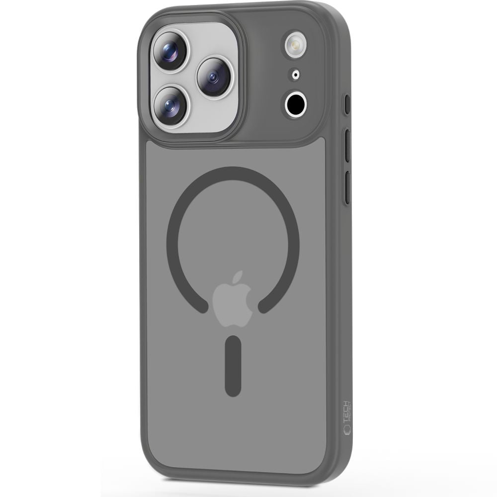Tech-Protect MagMat MagSafe dėklas iPhone 17 Pro – pilkas -- iPhone 17 Pro