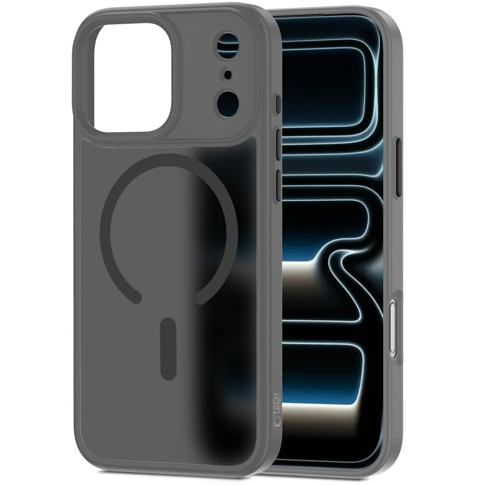 Tech-Protect MagMat MagSafe dėklas iPhone 17 Pro – pilkas -- iPhone 17 Pro
