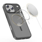 Tech-Protect MagMat MagSafe dėklas iPhone 17 Pro – pilkas -- iPhone 17 Pro