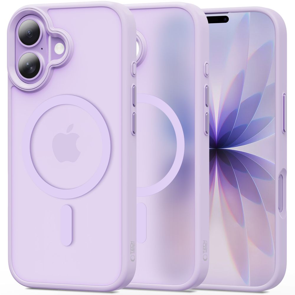 Tech-Protect MagMat MagSafe Dėklas, skirtas iPhone 17 - Purple -- iPhone 17