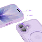 Tech-Protect MagMat MagSafe Dėklas, skirtas iPhone 17 - Purple -- iPhone 17