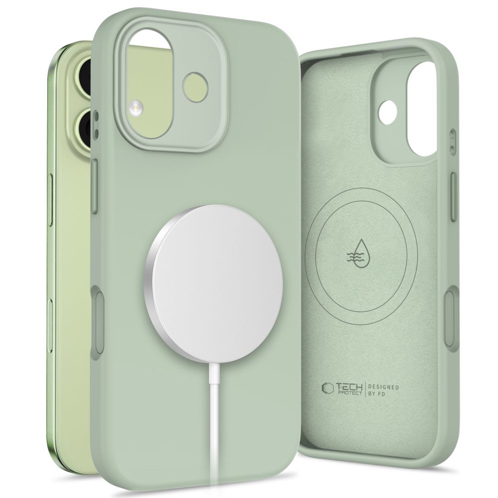 Tech-Protect Uniq MagSafe dėklas iPhone 17 – žalias -- iPhone 17