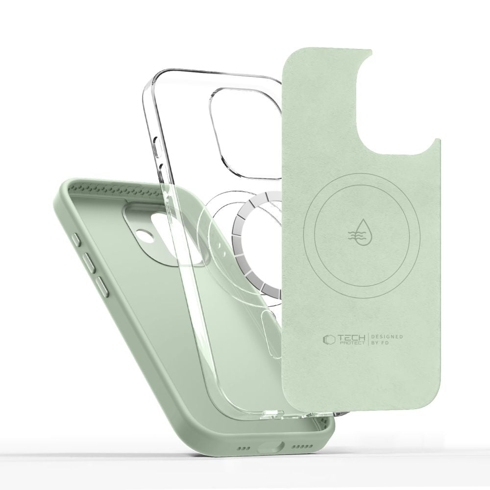 Tech-Protect Uniq MagSafe dėklas iPhone 17 – žalias -- iPhone 17