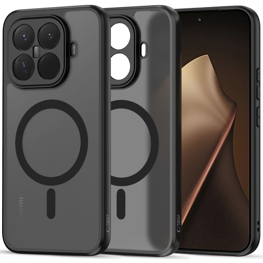 Tech-Protect MagMat MagSafe dėklas, skirtas Xiaomi 15T Pro - black -- Xiaomi 15T Pro