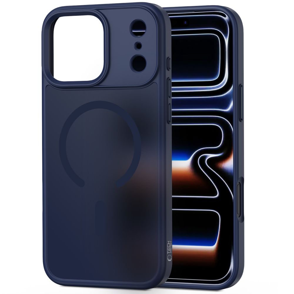 Tech-Protect MagMat MagSafe dėklas iPhone 17 Pro Max – tamsiai mėlynas -- iPhone 17 Pro Max