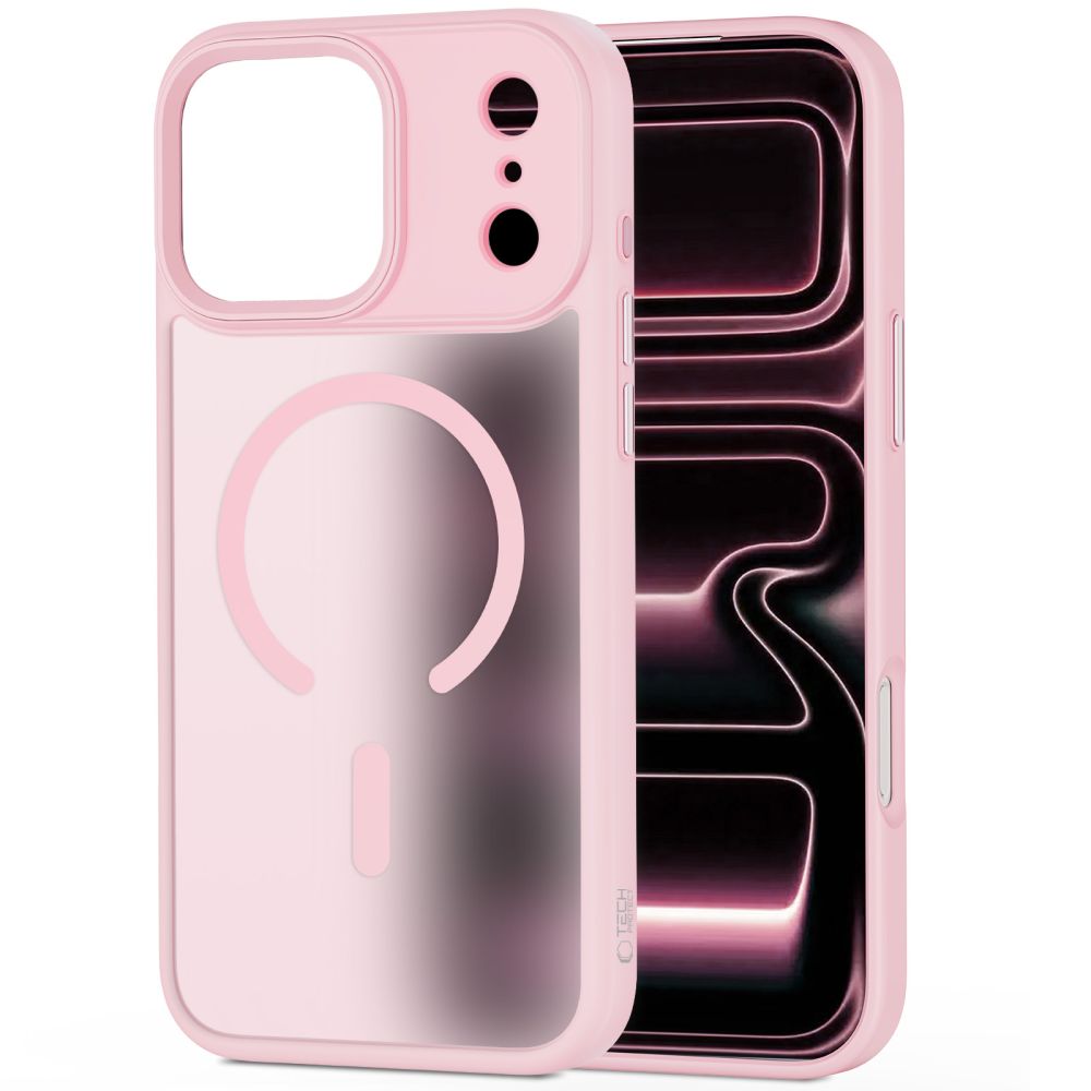 Tech-Protect MagMat MagSafe dėklas iPhone 17 Pro – rožinis -- iPhone 17 Pro